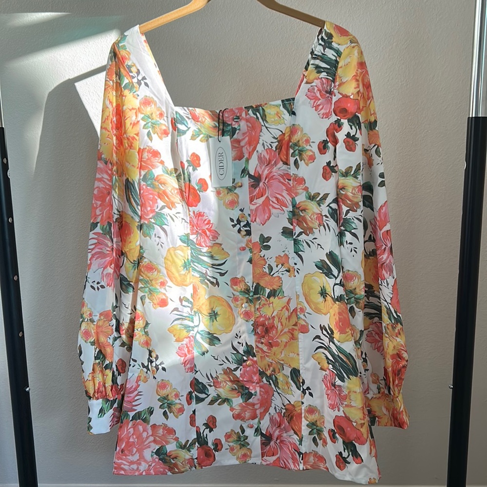 Cider Floral Dress 🌸
